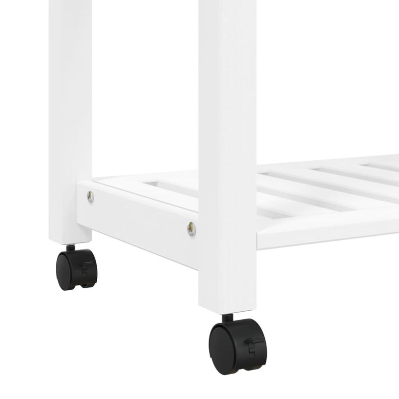 Casa si Gradina - Bucatarie si vesela - Ustensile bucatarie - Cosuri servire - Carucior de bucatarie „MONZA”, 84x40x90 cm, lemn masiv de pin - Infinity.ro