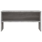 Casa si Gradina - Mobilier - Comode si corpuri - Comode - Comoda TV, gri sonoma, 80x40x40 cm, lemn prelucrat - Infinity.ro