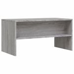 Casa si Gradina - Mobilier - Comode si corpuri - Comode - Comoda TV, gri sonoma, 80x40x40 cm, lemn prelucrat - Infinity.ro