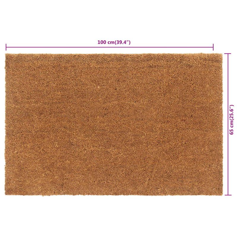 Casa si Gradina - Textile si covoare - Covoare - Covoare casa - Covoras de usa natural, 65x100 cm, fibre de cocos - Infinity.ro