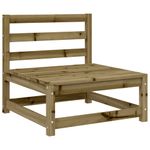 Casa si Gradina - Gradina si terasa - Mobilier exterior - Canapele si fotolii gradina - Canapea de gradina cu 3 locuri, lemn de pin tratat, model colț + 2x scaun - Infinity.ro