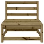 Casa si Gradina - Gradina si terasa - Mobilier exterior - Canapele si fotolii gradina - Canapea de gradina cu 3 locuri, lemn de pin tratat, model colț + 2x scaun - Infinity.ro