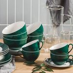 Casa si Gradina - Bucatarie si vesela - Cani si pahare - Cani si cesti - Cana portelan 370 ml, AMBITION Aura Green - Infinity.ro