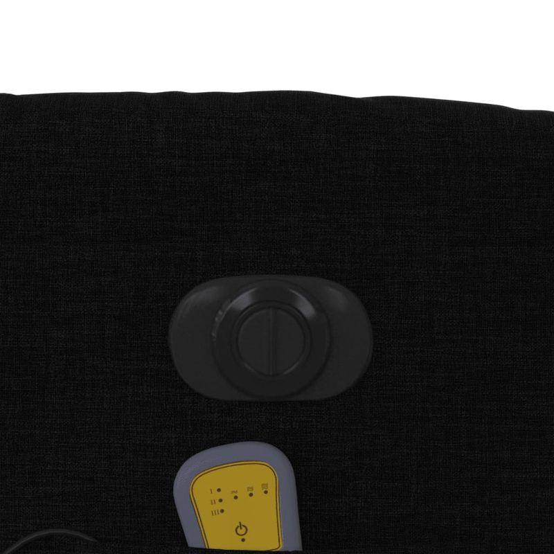 Ingrijire personala si Cosmetice - Sanatate si wellness - Articole wellness - Fotolii de masaj - Fotoliu electric de masaj rabatabil cu ridicare, negru, textil - Infinity.ro