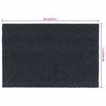 Casa si Gradina - Textile si covoare - Covoare - Covoare casa - Covoras de usa, 2 buc., Gri inchis, 40x60 cm, fibre de cocos - Infinity.ro