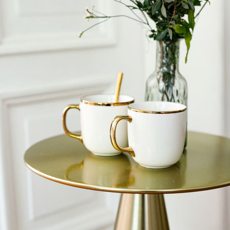 Casa si Gradina - Bucatarie si vesela - Cani si pahare - Cani si cesti - Cana portelan 330 ml, alb, AMBITION Royal - Infinity.ro