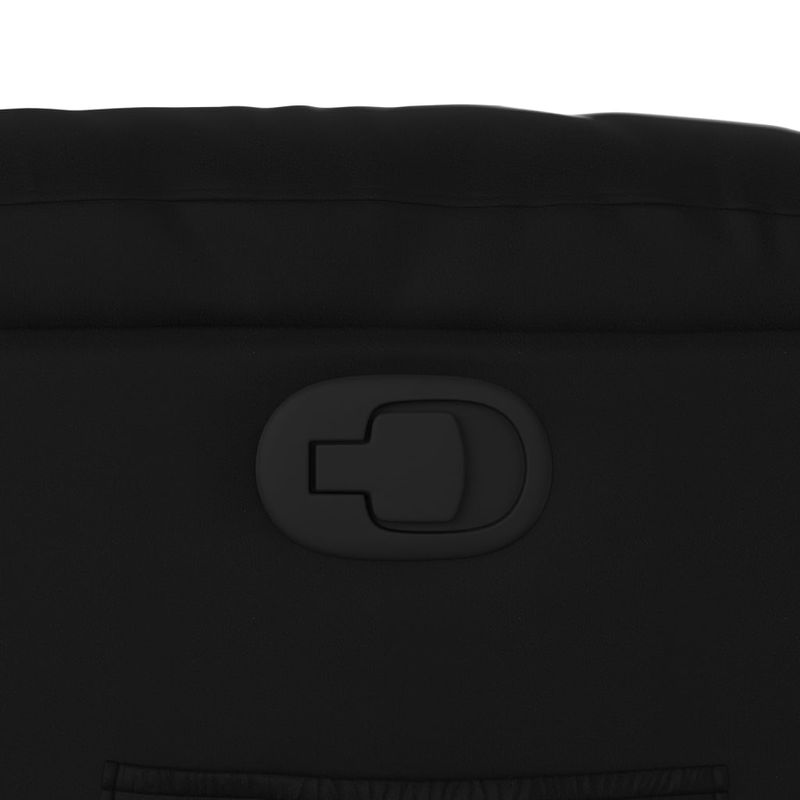 Casa si Gradina - Mobilier - Scaune si fotolii - Fotolii - Fotoliu rabatabil cu ridicare, negru, piele ecologica - Infinity.ro