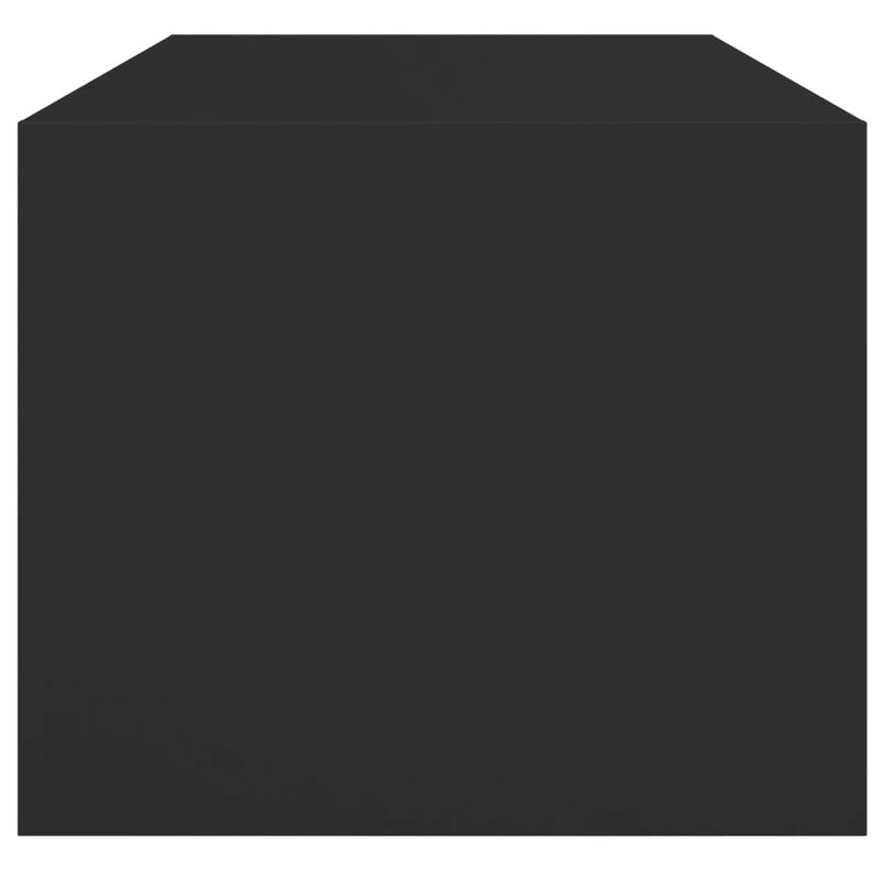 Casa si Gradina - Mobilier - Mese si birouri - Masute de cafea - Masuta de cafea cu usi din sticla, negru, 102x50x42 cm - Infinity.ro