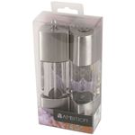 Casa si Gradina - Bucatarie si vesela - Ustensile bucatarie - Rasnite si dozatoare condimente - Set 2 piese, rasnita piper 18.5 cm si solnita, AMBITION Elis - Infinity.ro