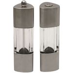 Casa si Gradina - Bucatarie si vesela - Ustensile bucatarie - Rasnite si dozatoare condimente - Set 2 piese, rasnita piper 18.5 cm si solnita, AMBITION Elis - Infinity.ro