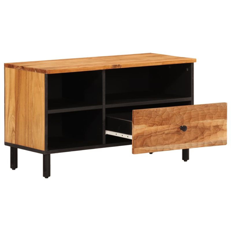Casa si Gradina - Mobilier - Comode si corpuri - Comode - Dulap TV, 80x33x46 cm, lemn masiv de acacia - Infinity.ro
