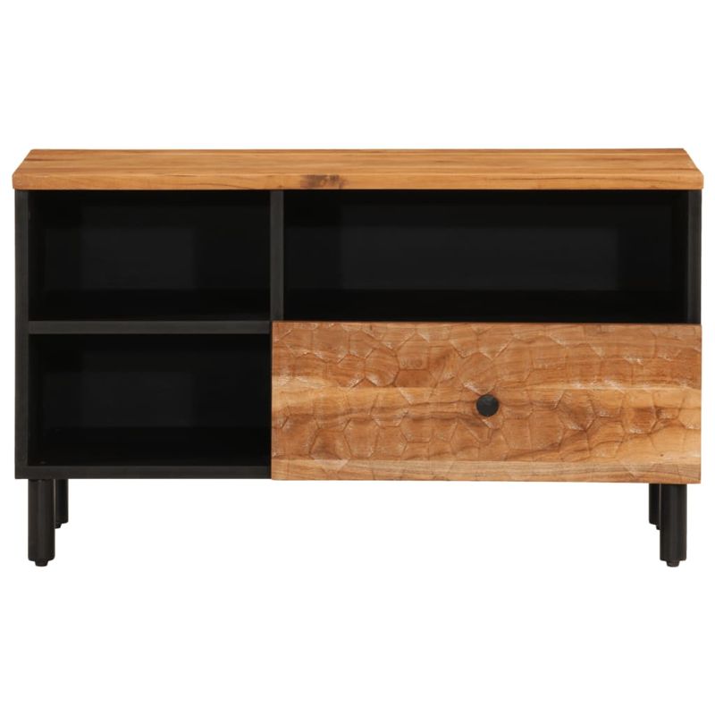 Casa si Gradina - Mobilier - Comode si corpuri - Comode - Dulap TV, 80x33x46 cm, lemn masiv de acacia - Infinity.ro