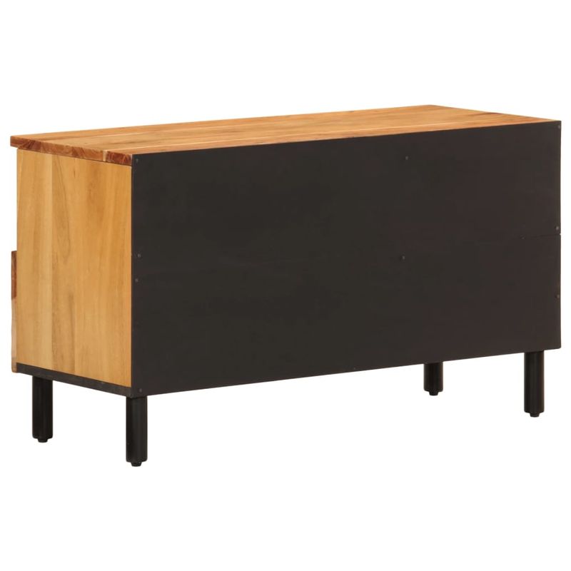 Casa si Gradina - Mobilier - Comode si corpuri - Comode - Dulap TV, 80x33x46 cm, lemn masiv de acacia - Infinity.ro