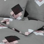 Casa si Gradina - Textile si covoare - Lenjerii de pat - Seturi de lenjerie - Set cu husa de pilota, multicolor, 260x240 cm, bumbac - Infinity.ro