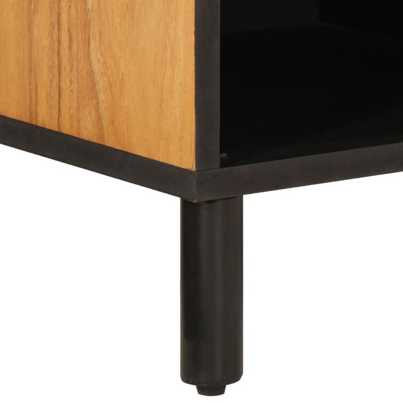 Casa si Gradina - Mobilier - Comode si corpuri - Comode - Dulap TV, 80x33x46 cm, lemn masiv de acacia - Infinity.ro