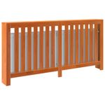Casa si Gradina - Termice - Calorifere si accesorii - Accesorii calorifere - Masca pentru calorifer maro ceruit 169x19x84 cm lemn masiv pin - Infinity.ro