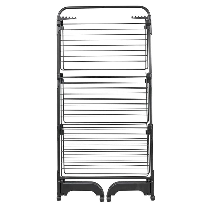 Market - Spalare si intretinere rufe - Uscatoare de rufe si accesorii - Leifheit Uscator turn pentru haine Comfort Tower 420, negru - Infinity.ro