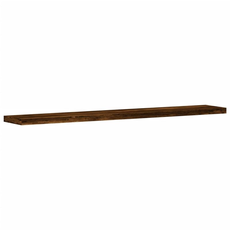Casa si Gradina - Mobilier - Biblioteci si rafturi - Rafturi - Rafturi perete 4 buc. stejar fumuriu 60x10x1,5 cm lemn compozit - Infinity.ro