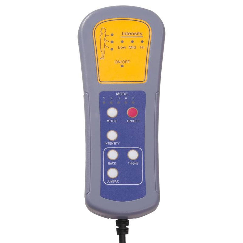 Ingrijire personala si Cosmetice - Sanatate si wellness - Articole wellness - Fotolii de masaj - Fotoliu de masaj, maro inchis, material textil - Infinity.ro