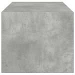Casa si Gradina - Mobilier - Mese si birouri - Masute de cafea - Masuta de cafea cu usi din sticla, gri beton, 102x50x42 cm - Infinity.ro