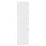 Casa si Gradina - Mobilier - Biblioteci si rafturi - Biblioteci - Biblioteca cu usi, alb, 136x37x142 cm, lemn prelucrat - Infinity.ro
