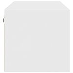 Casa si Gradina - Mobilier - Dulapuri si sifoniere - Dulapuri - Dulap de perete cu usi din sticla, alb, 102x37x35 cm - Infinity.ro