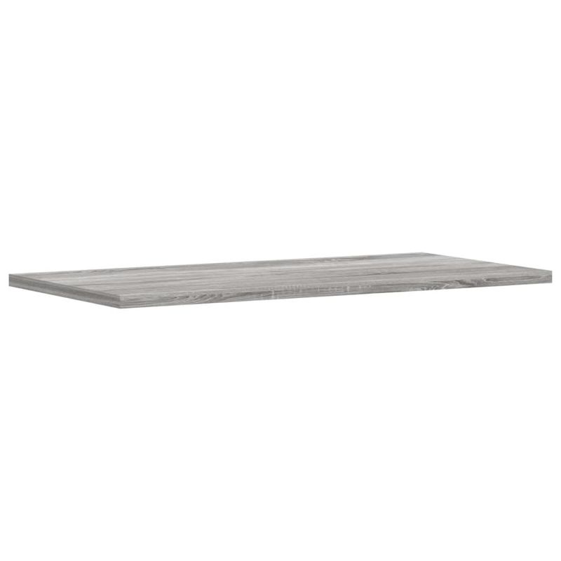 Casa si Gradina - Mobilier - Biblioteci si rafturi - Rafturi - Rafturi de perete, 4 buc., gri sonoma, 60x20x1,5 cm, lemn - Infinity.ro