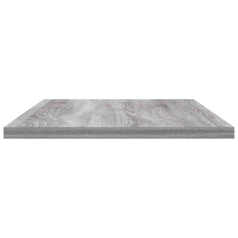 Casa si Gradina - Mobilier - Biblioteci si rafturi - Rafturi - Rafturi de perete, 4 buc., gri sonoma, 60x20x1,5 cm, lemn - Infinity.ro