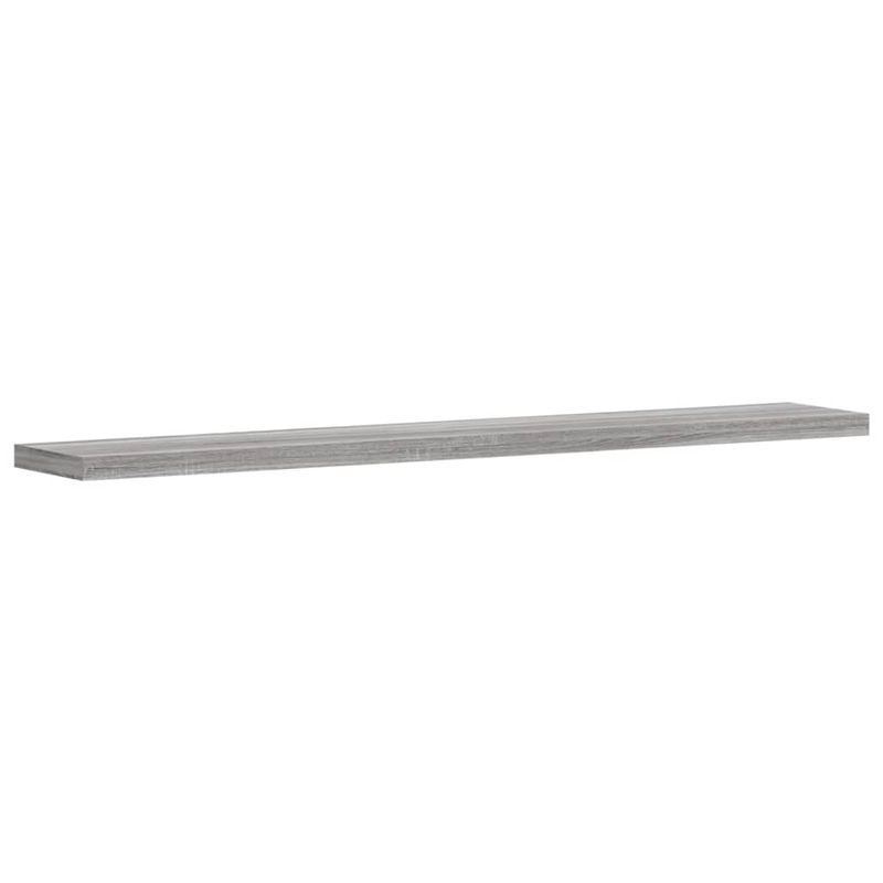 Casa si Gradina - Mobilier - Biblioteci si rafturi - Rafturi - Rafturi de perete, 4 buc., gri sonoma, 60x10x1,5 cm, lemn - Infinity.ro
