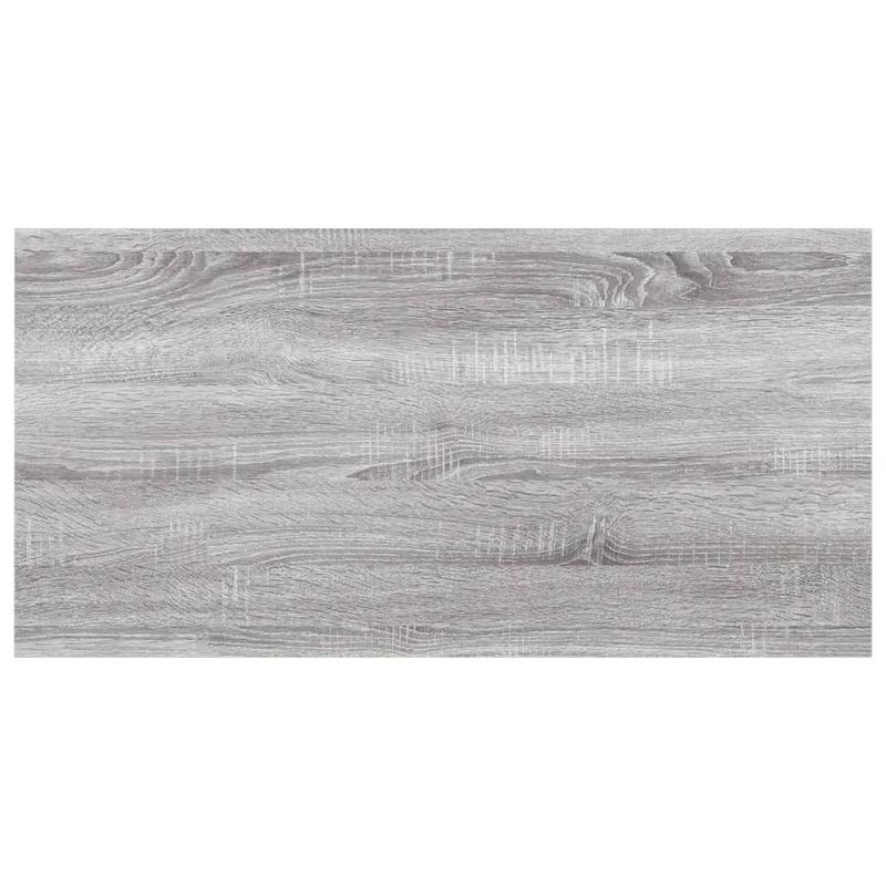 Casa si Gradina - Mobilier - Biblioteci si rafturi - Rafturi - Rafturi de perete, 4 buc., gri sonoma, 60x20x1,5 cm, lemn - Infinity.ro