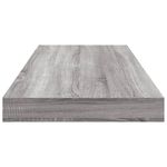 Casa si Gradina - Mobilier - Biblioteci si rafturi - Rafturi - Rafturi de perete, 4 buc., gri sonoma, 60x10x1,5 cm, lemn - Infinity.ro