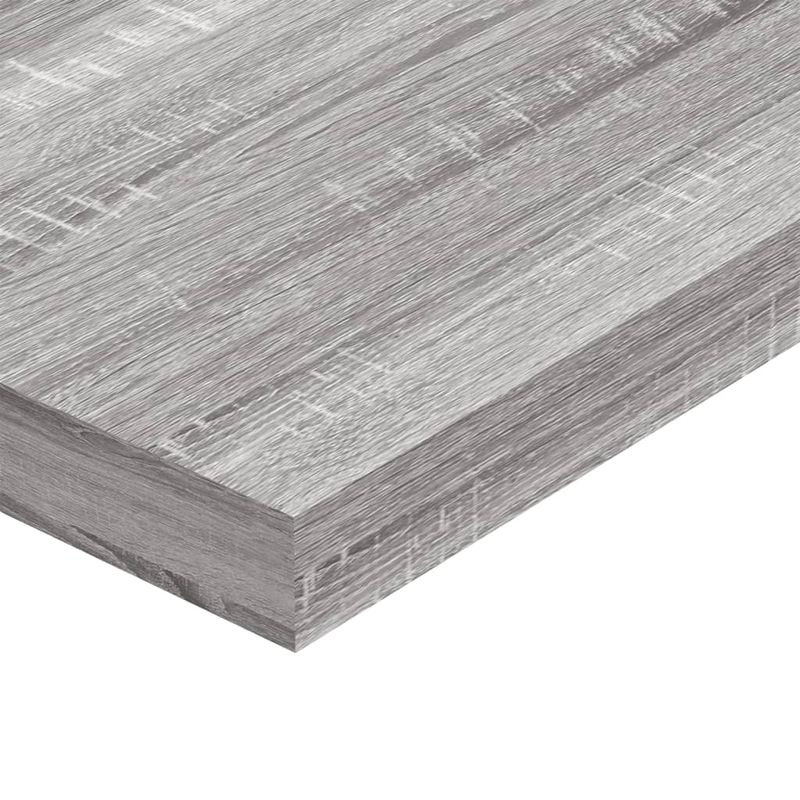 Casa si Gradina - Mobilier - Biblioteci si rafturi - Rafturi - Rafturi de perete, 4 buc., gri sonoma, 60x10x1,5 cm, lemn - Infinity.ro
