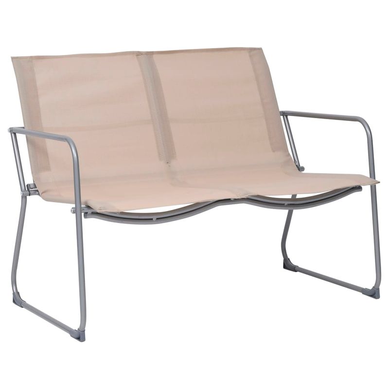 Casa si Gradina - Gradina si terasa - Mobilier exterior - Seturi mobila gradina - Set mobilier de gradina, 4 piese, crem, otel si textil - Infinity.ro