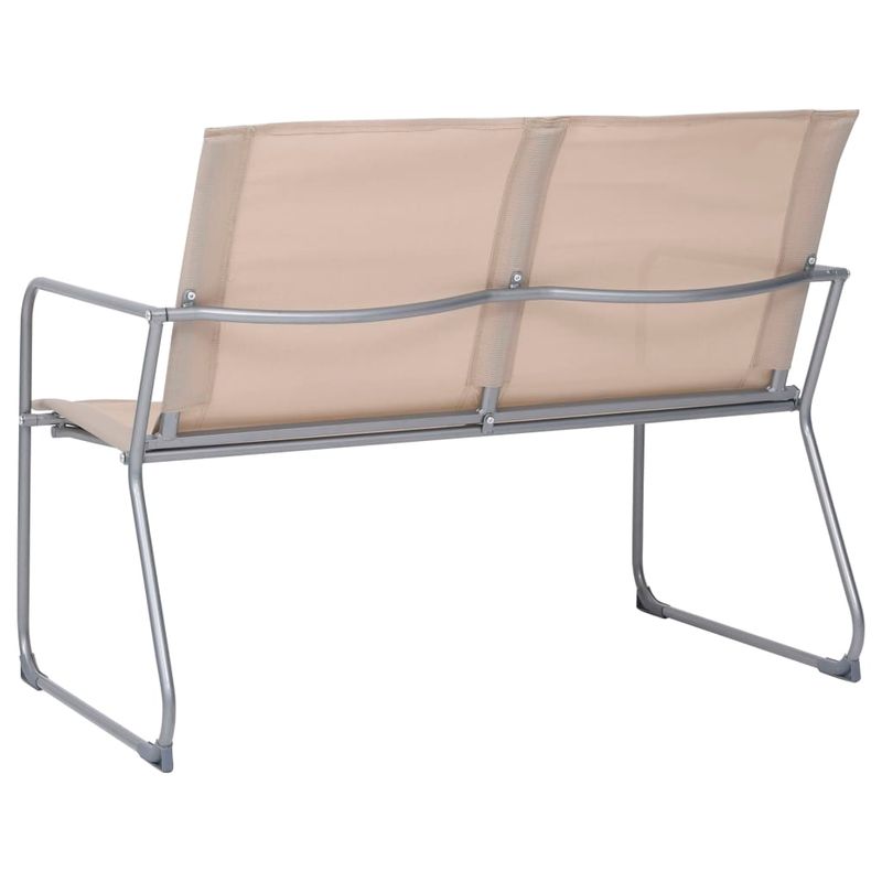 Casa si Gradina - Gradina si terasa - Mobilier exterior - Seturi mobila gradina - Set mobilier de gradina, 4 piese, crem, otel si textil - Infinity.ro
