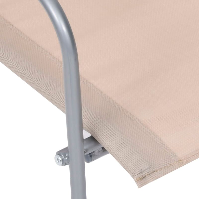Casa si Gradina - Gradina si terasa - Mobilier exterior - Seturi mobila gradina - Set mobilier de gradina, 4 piese, crem, otel si textil - Infinity.ro