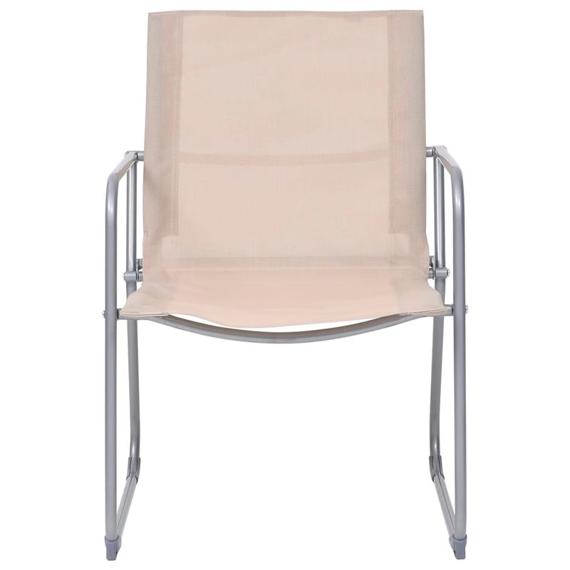 Casa si Gradina - Gradina si terasa - Mobilier exterior - Seturi mobila gradina - Set mobilier de gradina, 4 piese, crem, otel si textil - Infinity.ro