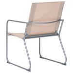 Casa si Gradina - Gradina si terasa - Mobilier exterior - Seturi mobila gradina - Set mobilier de gradina, 4 piese, crem, otel si textil - Infinity.ro