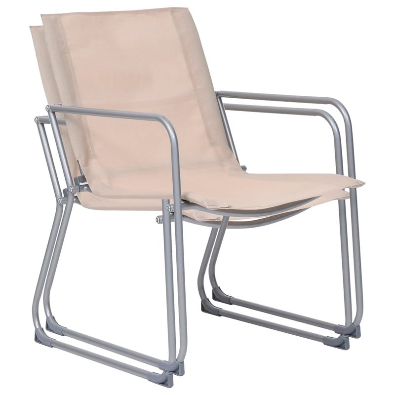 Casa si Gradina - Gradina si terasa - Mobilier exterior - Seturi mobila gradina - Set mobilier de gradina, 4 piese, crem, otel si textil - Infinity.ro