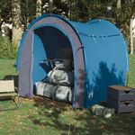 Sport si Outdoor - Camping - Corturi camping - Cort de depozitare, albastru, 204x183x178 cm, tafta 185T - Infinity.ro