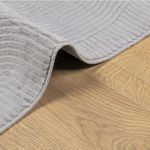 Casa si Gradina - Textile si covoare - Covoare - Covoare casa - Covor "IZA" aspect scandinav, cu fire scurte, gri, 80x150 cm - Infinity.ro