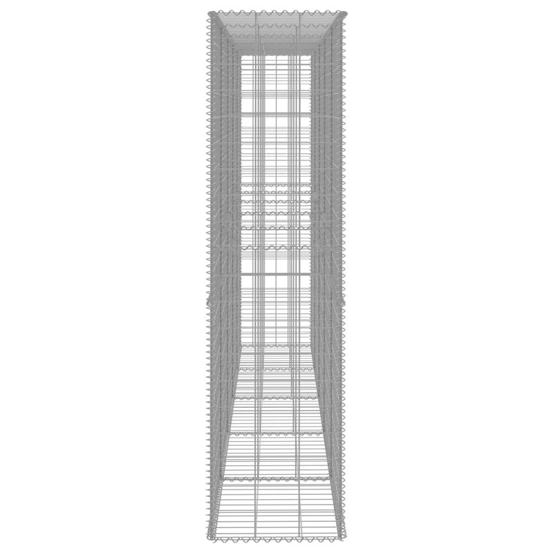 Casa si Gradina - Gradina si terasa - Garduri, panouri si accesorii - Perete gabion cu capace, 300 x 50 x 200 cm, otel galvanizat - Infinity.ro