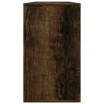 Casa si Gradina - Mobilier - Organizare si depozitare - Organizator incaltaminte - Banca pentru pantofi stejar fumuriu 80x24x45 cm lemn prelucrat - Infinity.ro