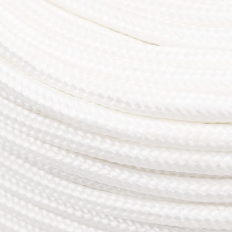 Casa si Gradina - Constructii - Feronerie si accesorii - Sfoara si lanturi - Franghie de barca, alb complet, 8 mm, 500 m, polipropilena - Infinity.ro