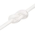 Casa si Gradina - Constructii - Feronerie si accesorii - Sfoara si lanturi - Franghie de barca, alb complet, 8 mm, 500 m, polipropilena - Infinity.ro