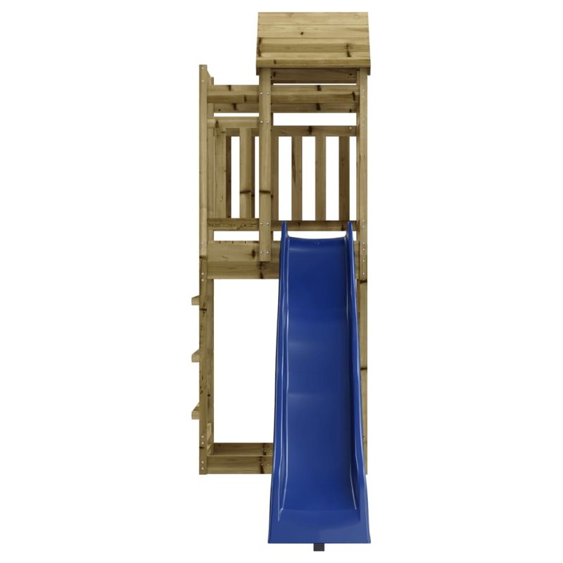 Jucarii, Copii si Bebe - Jucarii si jocuri - Jucarii de exterior - Spatii de joaca si accesorii - Set de joaca pentru exterior, lemn de pin impregnat - Infinity.ro