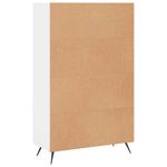 Casa si Gradina - Mobilier - Comode si corpuri - Corpuri bucatarie - Dulap inalt, alb, 69,5x31x115 cm, lemn prelucrat - Infinity.ro