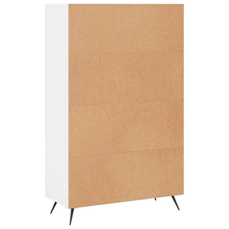 Casa si Gradina - Mobilier - Comode si corpuri - Corpuri bucatarie - Dulap inalt, alb, 69,5x31x115 cm, lemn prelucrat - Infinity.ro