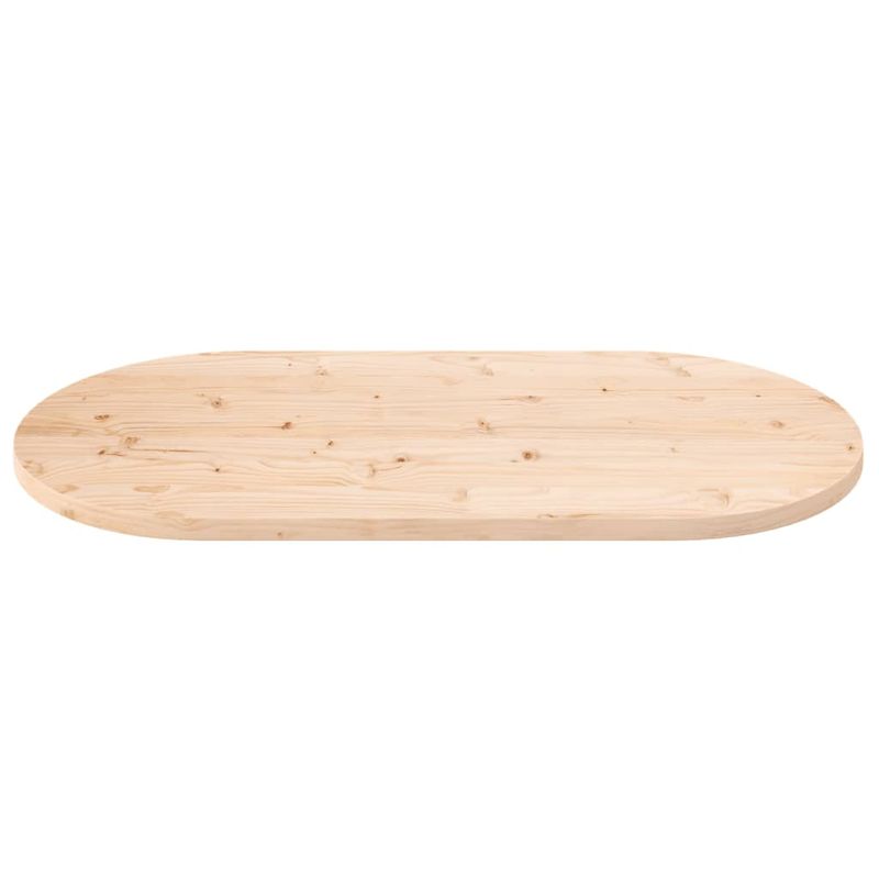 Casa si Gradina - Mobilier - Feronerie si accesorii mobila - Blat de masa, 110x55x2,5 cm, lemn masiv de pin, oval - Infinity.ro