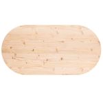 Casa si Gradina - Mobilier - Feronerie si accesorii mobila - Blat de masa, 110x55x2,5 cm, lemn masiv de pin, oval - Infinity.ro
