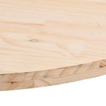 Casa si Gradina - Mobilier - Feronerie si accesorii mobila - Blat de masa, 110x55x2,5 cm, lemn masiv de pin, oval - Infinity.ro